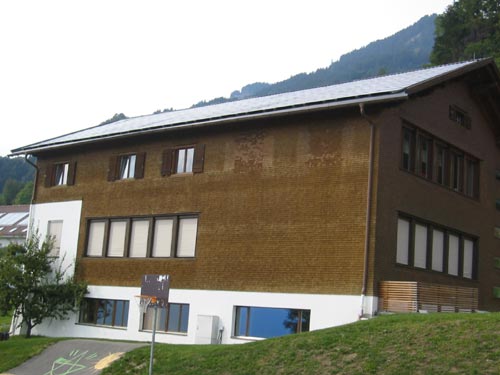 Anlage von Volksschule Thueringerberg